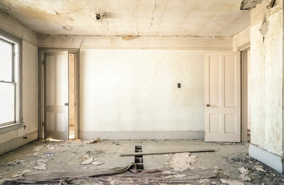 Waste disposal crew managing a cleanout project in Myrtletown